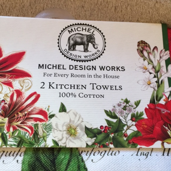 Merry Christmas Designer Holiday Kitchen Towel 2 - Picture 10 of 10